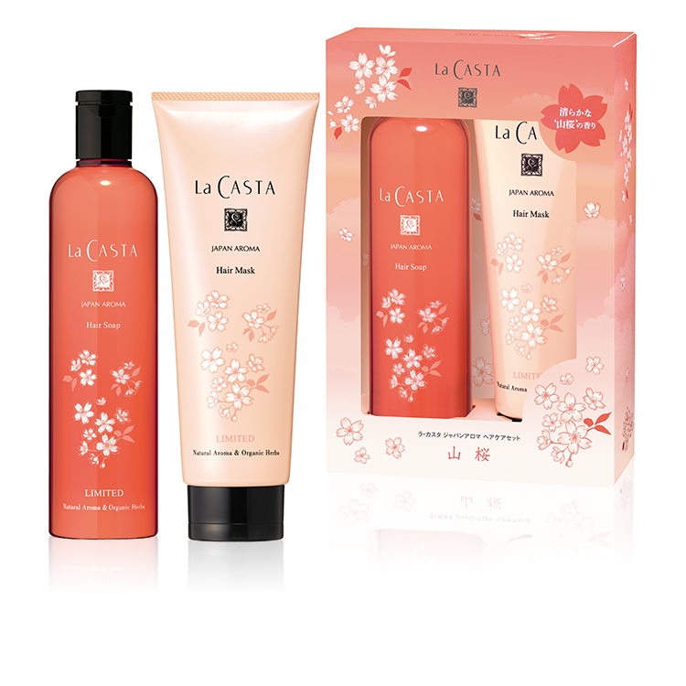 ジャパンアロマ ヘアケアセット 山桜